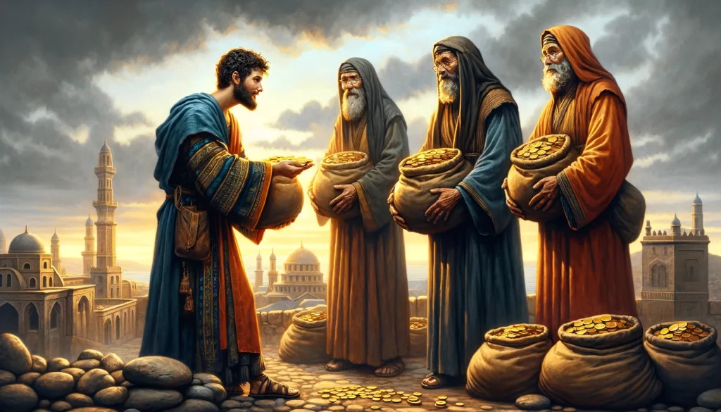 parabola de los talentos